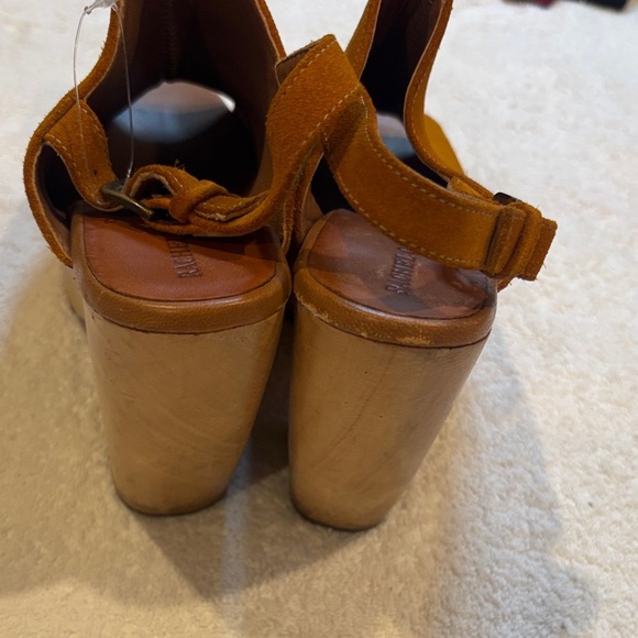 Rachel Comey Women's Ochre Peep Toe Mules - Picture 4 of 7